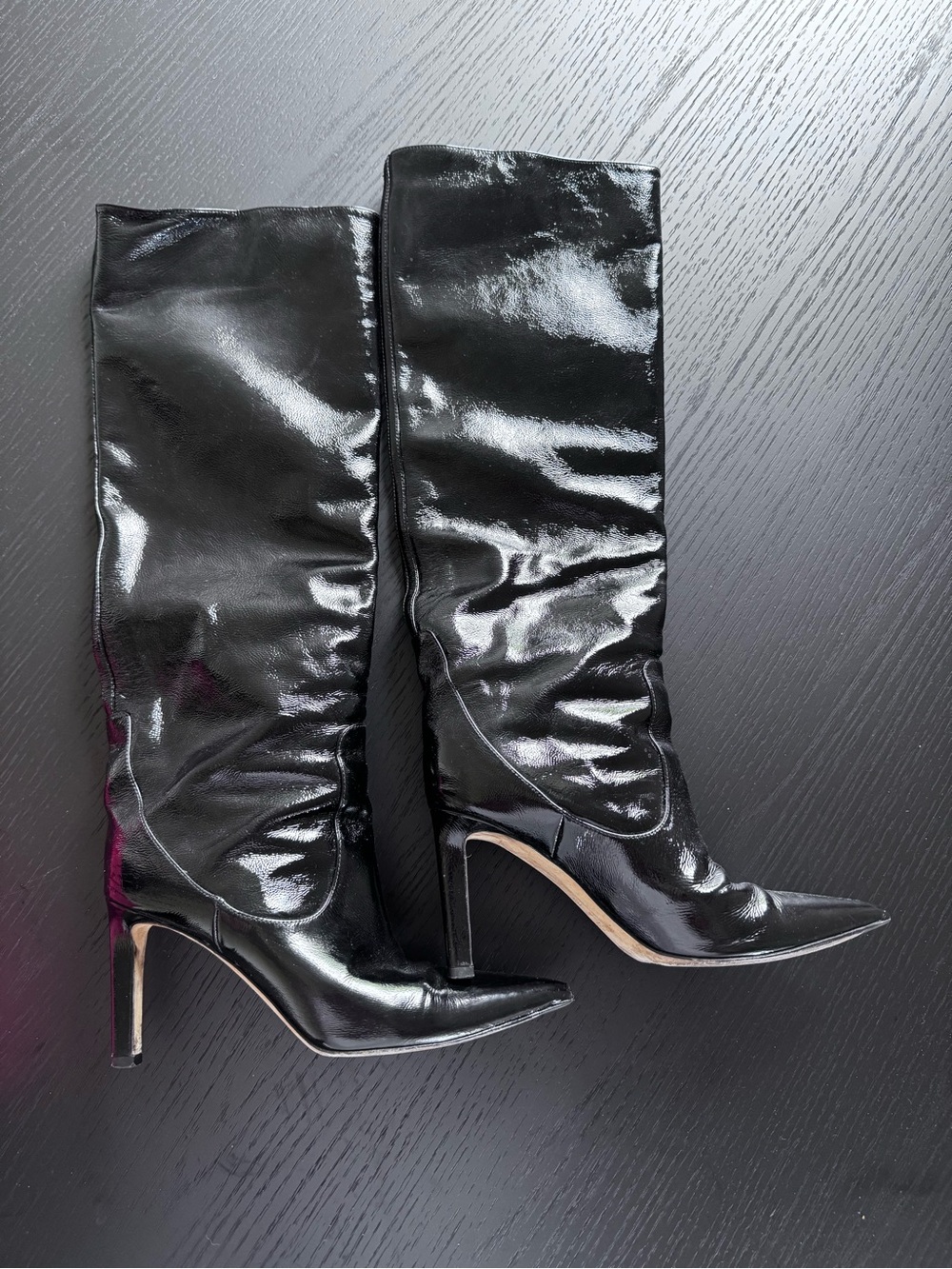 Jimmy Choo Patent Leather Boots